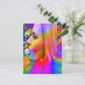 Kaugummi Postkarte (Stehend Vorderseite)