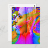 Kaugummi Postkarte (Vorne/Hinten)