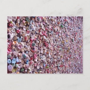 Kaugummi-Sammlung - Postkarte