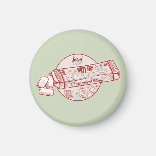 Kaugummi-Thunfischgeschmack Magnet (Vorne)