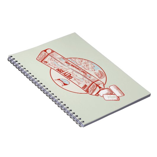 Kaugummi-Thunfischgeschmack Notizblock (Rechte Seite)