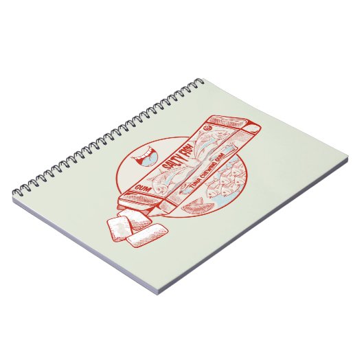 Kaugummi-Thunfischgeschmack Notizblock (Linke Seite)