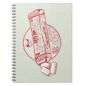 Kaugummi-Thunfischgeschmack Notizblock (Vorderseite)