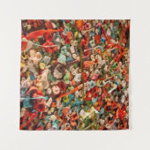 Kaugummi Wandteppich (Vorderseite (Horizontal))