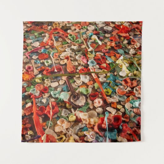 Kaugummi Wandteppich (Vorderseite)