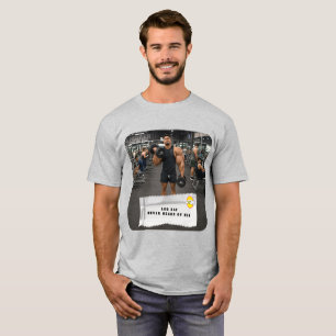 Kaugummipapier Witze Arm Tag T-Shirt