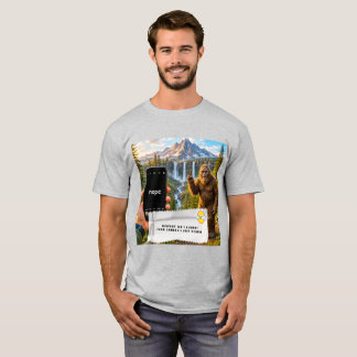 Kaugummipapier Witze Bigfoot Tshirt