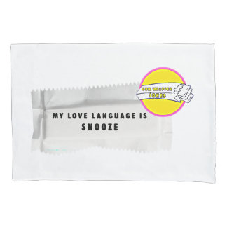 Kaugummipapier Witze Liebessprache Kissenbezug