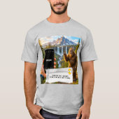 Kaugummipapier Witze T-Shirt (Vorderseite)