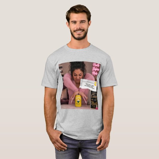 Kaugummipapier Witze T-Shirt (Vorne ganz)