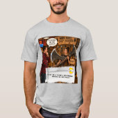 Kaugummipapier-Witze T-Shirt (Vorderseite)