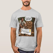 Kaugummipapier Witze T-Shirt (Vorderseite)