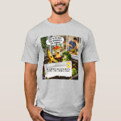 Kaugummipapier Witze T-Shirt (Vorderseite)