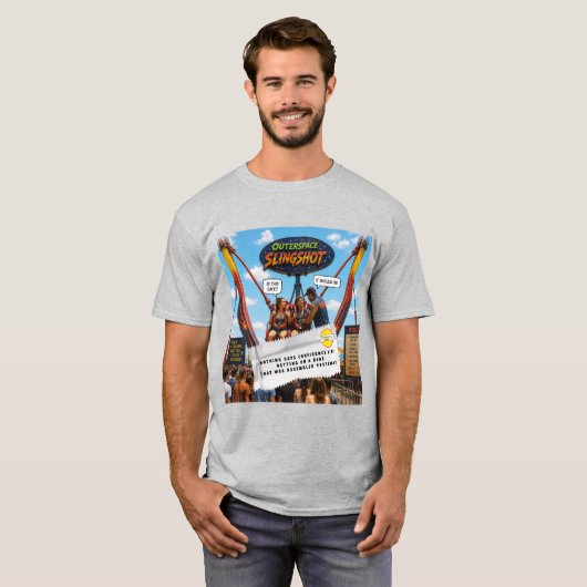 Kaugummipapier Witze T-Shirt (Vorne ganz)