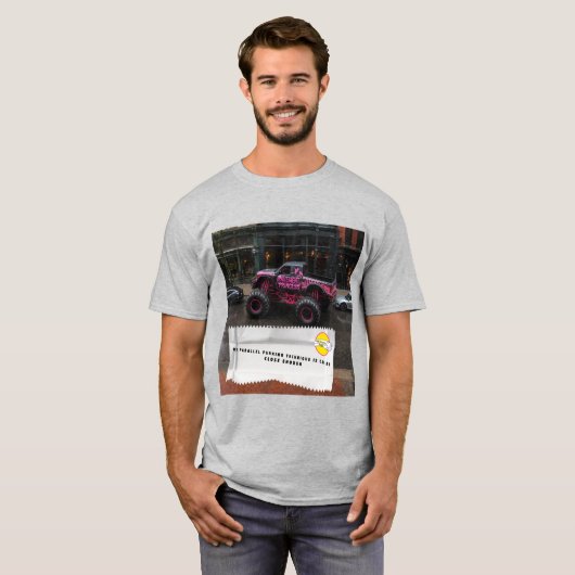 Kaugummipapier Witze T-Shirt (Vorne ganz)