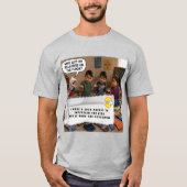 Kaugummipapier Witze T-Shirt (Vorderseite)