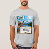 Kaugummipapier Witze T-Shirt (Vorderseite)