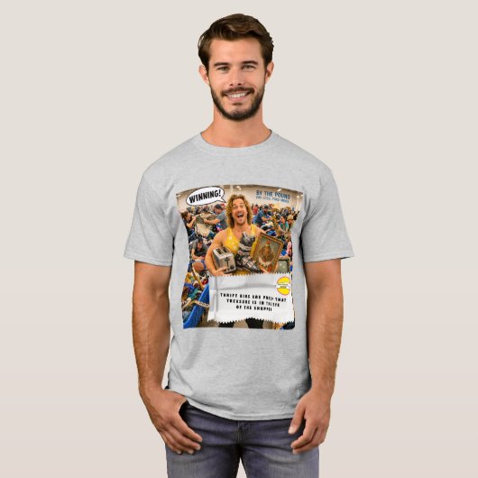 Kaugummipapier Witze T-Shirt (Vorne ganz)