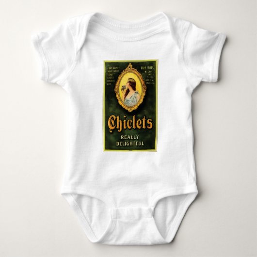 Kaugummis Baby Strampler (Vorderseite)
