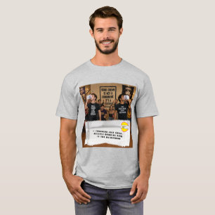 Kaugummiverpackung-Witze T-Shirt