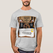 Kaugummiverpackung-Witze T-Shirt (Vorderseite)