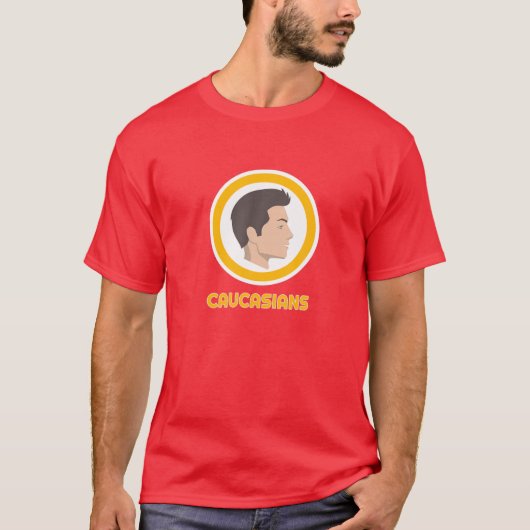 Kaukasier T-Shirt (Vorderseite)