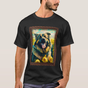 Kaukasische Hirtenmalerei Sonnenblumen Blume Mama  T-Shirt
