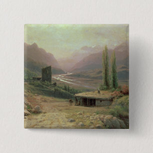 Kaukasische Schlucht, 1893 Button