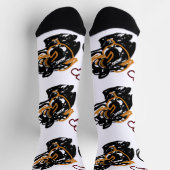 Kaukasischer Schäferhund Kunst Socken (Oben)