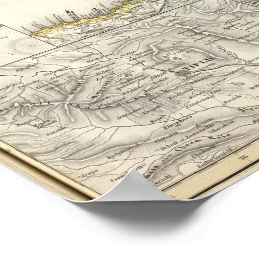 Kaukasus Poster (Ecke)