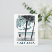 Kaukasus Postkarte (Stehend Vorderseite)