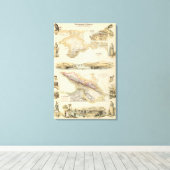 Kaukasus und Krim Leinwanddruck (Insitu (Holzboden))