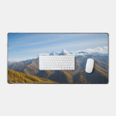 Kaukasusgebirge im Herbst Schreibtischunterlage (Tastatur & Maus)