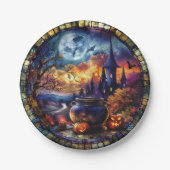 Kauldron aus verkettetem Glas Pappteller (Vorderseite)