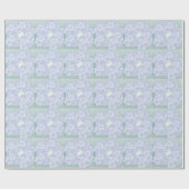 Kaum blaues Muster-Papier Geschenkpapier (Flach)