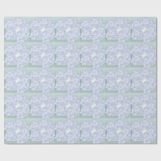 Kaum blaues Muster-Papier Geschenkpapier (Flach)