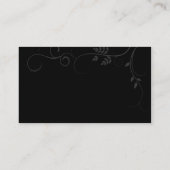 Kaum dort Rebe-Visitenkarte Visitenkarte (Rückseite)