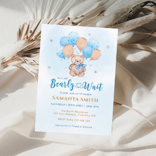 Kaum Erwarten Baby Shower Einladung