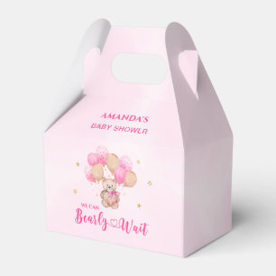 Kaum Erwarten Baby Shower Geschenkschachtel