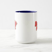 Kaum hier / rot tasse (Zentrum)