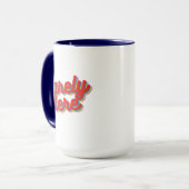 Kaum hier / rot tasse (Vorderseite Links)