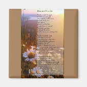 Kaum kratzen Sie das Oberflächengedicht Magnet (Vorne)