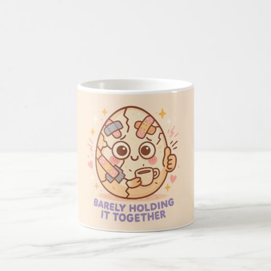 Kaum noch zusammenhalten kaffeetasse (Mittel)