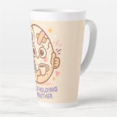 Kaum noch zusammenhalten milchtasse (Rechte Ecke)