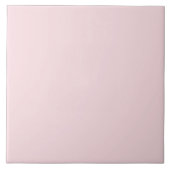 Kaum rosa Keramik Tile. Fliese (Vorderseite)