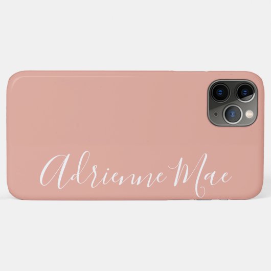 Kaum rosa Personalisiert Case-Mate iPhone Hülle (Rückseite (Horizontal))