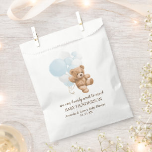 Kaum warten Blauschtiger Teddybär Geschenktütchen