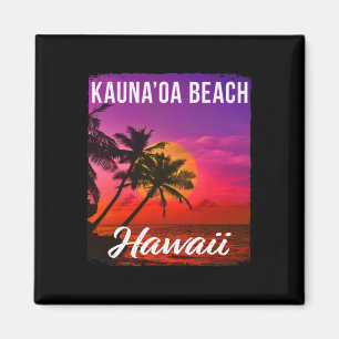Kauna’oa Mauna Kea Beach Hawaii Hawaiianische Inse Magnet
