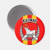Kaunas Magnet (Vorderseite/Rückseite)