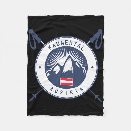 Kaunertal Ski Holidays, Après-ski Skiing Austria Fleecedecke (Vorderseite)